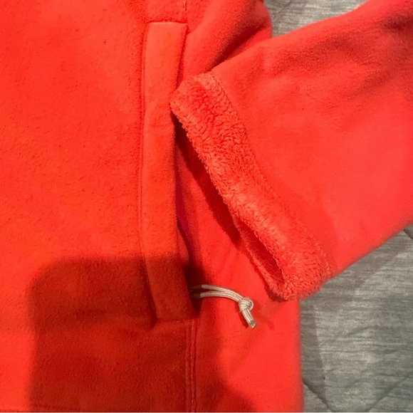 the north face sweatshirt women Small Petite Orange Turtleneck - Picture 2 of 11